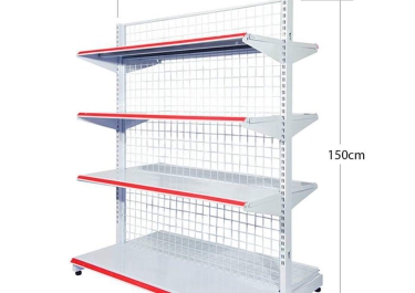 KỆ ĐÔI LƯỚI SẮT 120CM X 150CM 4 TẦNG MÂM